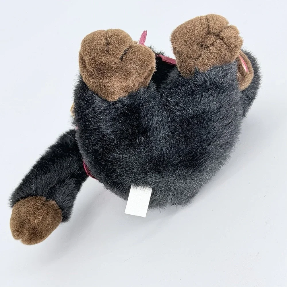 Dandee Talking Gorilla Plush Pocket Watch Vest Tie Monkey